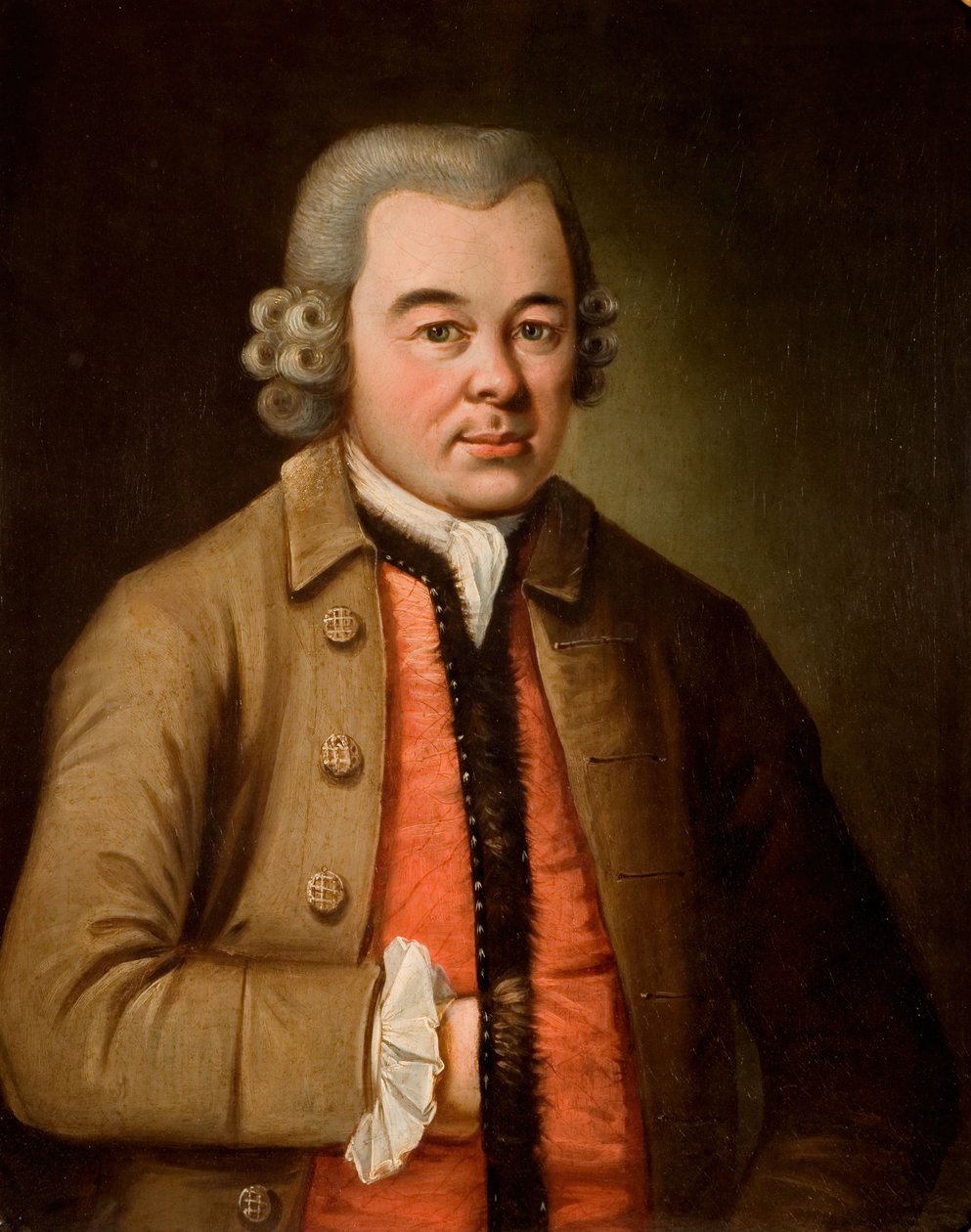 Portret van Christopher Fuller, 1750-1780 door James Coleman