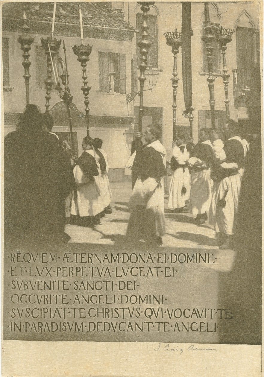 Een Venetiaans Requiem door James Craig Annan
