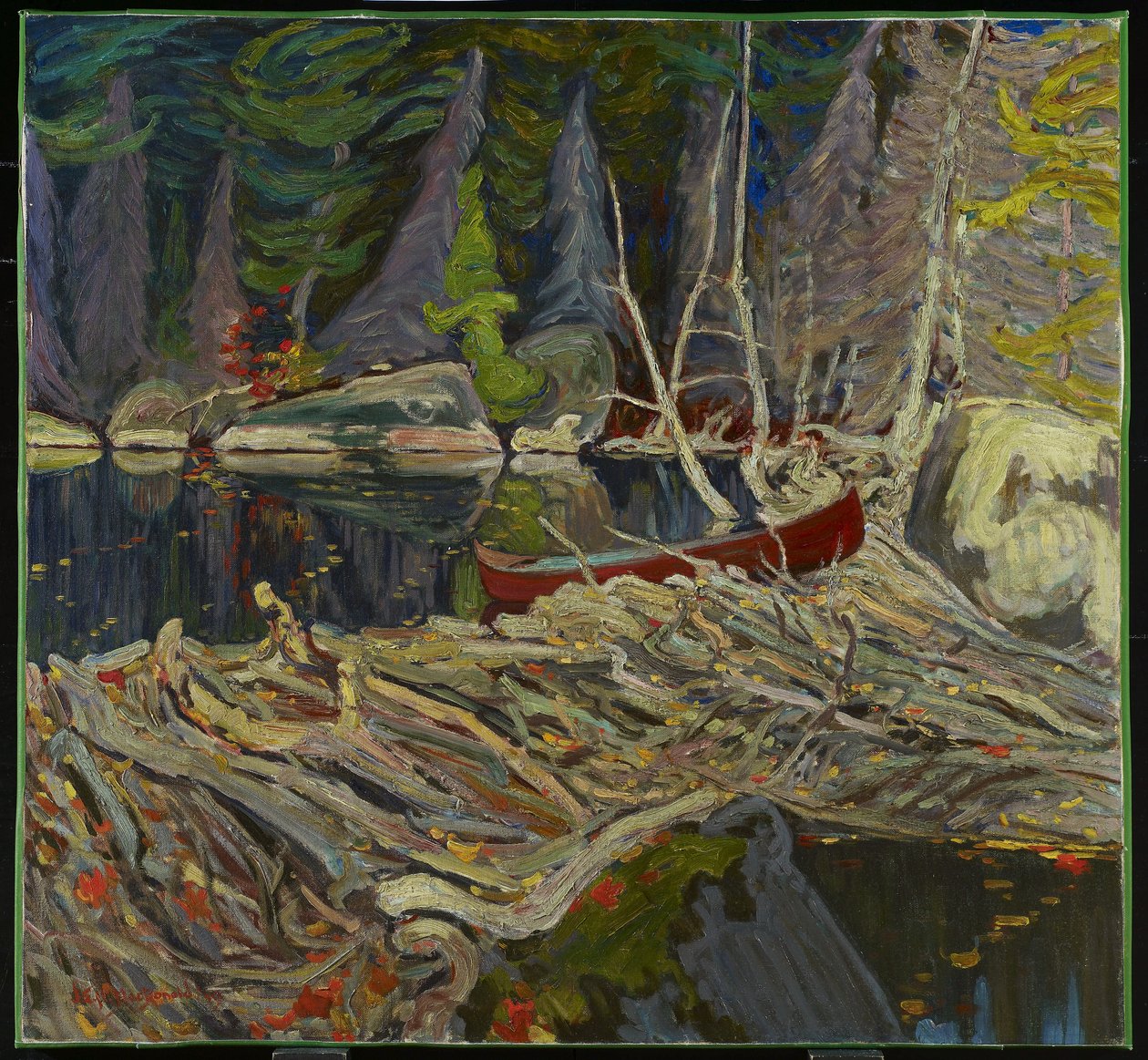 De beverdam, 1919 door James Edward Hervey Macdonald