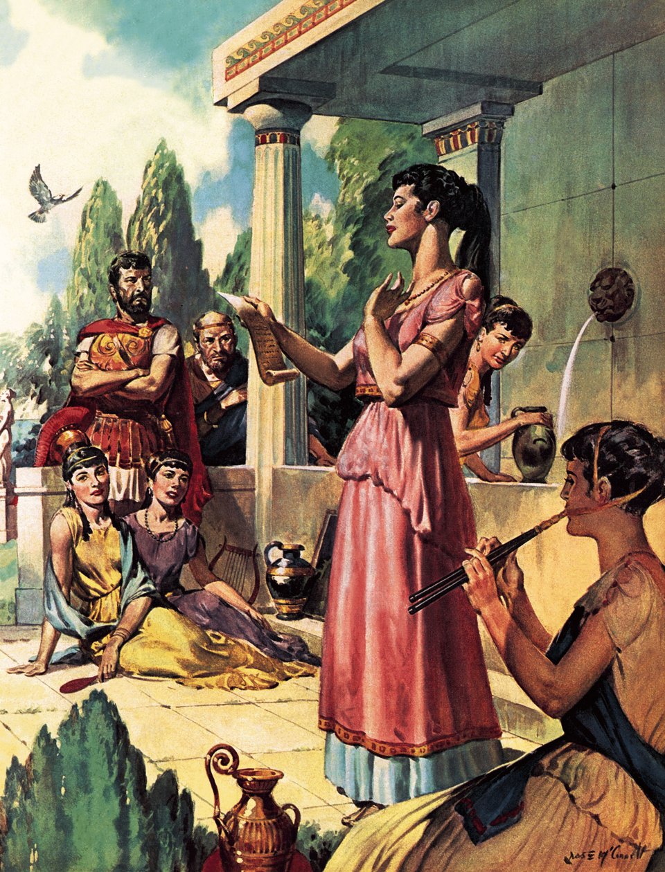 Sappho -- Hoogste vrouwelijke dichteres door James Edwin McConnell