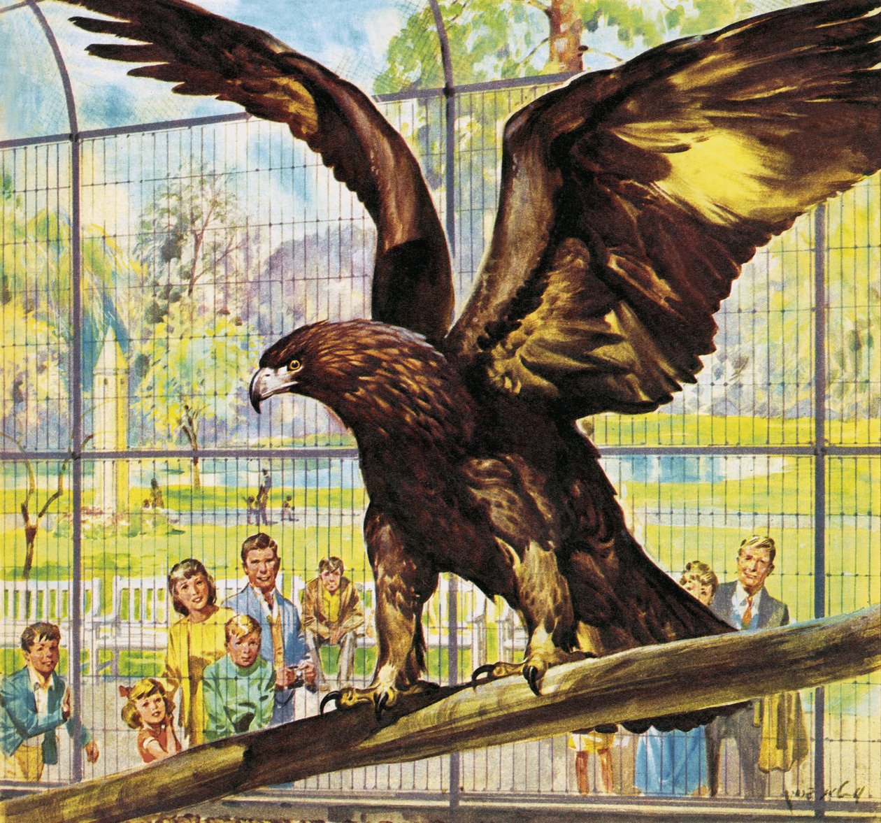 Wie is wie in de dierentuin: Wegvliegende Goldie door James Edwin McConnell