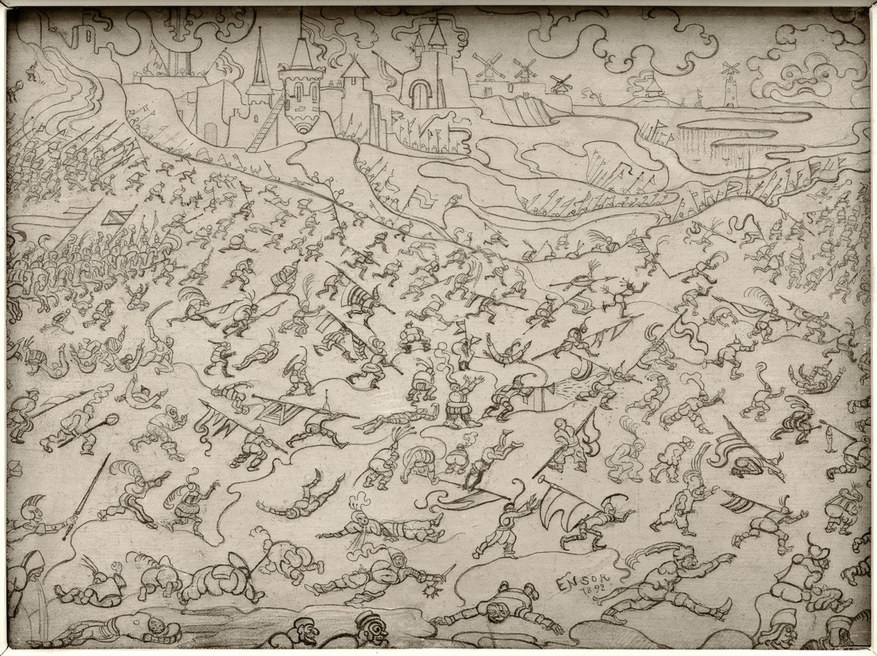 De wetteloze huurlingen door James Sidney Ensor