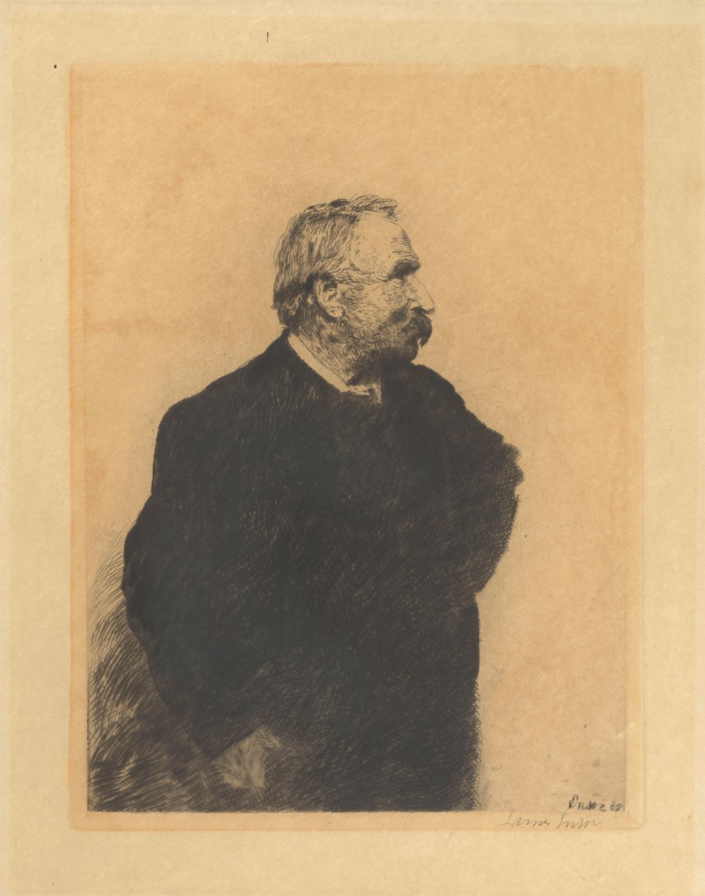 Ernest Rousseau door James Ensor