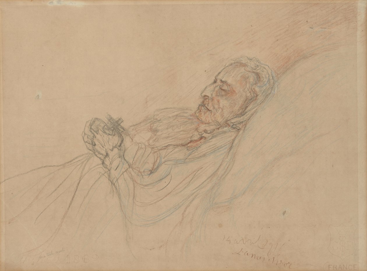Mijn dode tante door James Ensor