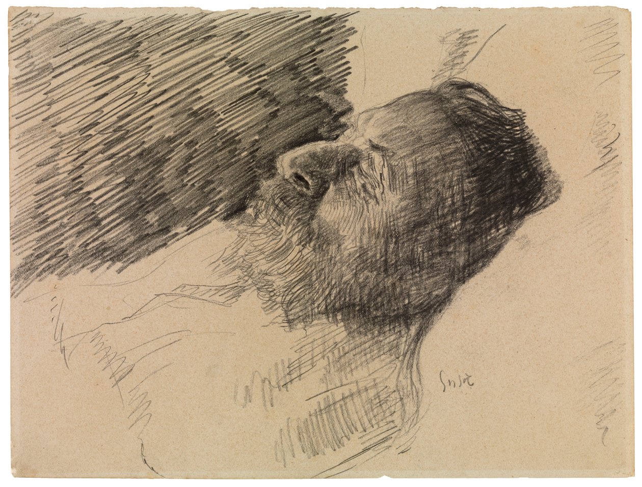 Mijn overleden vader door James Ensor