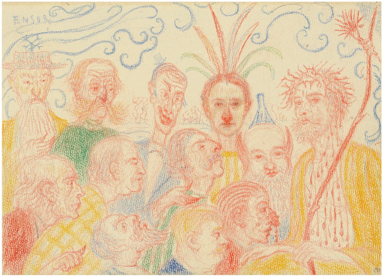 Scènes de la Vie du Christ, 1910-1915 door James Ensor