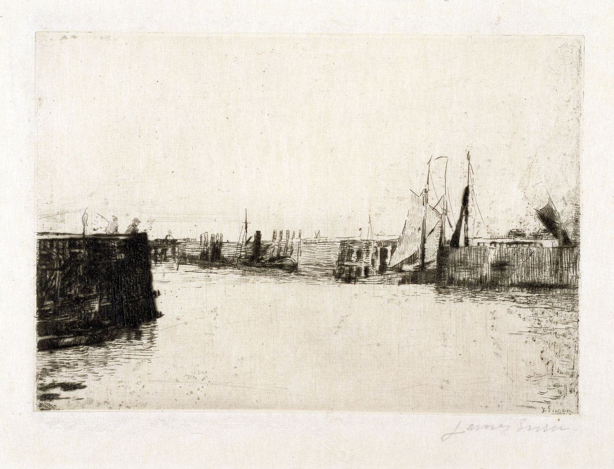 Hekwerk door James Ensor