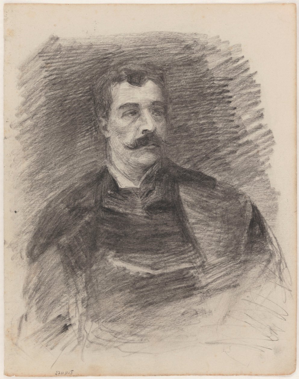 De schilder Alfred Stevens door James Ensor