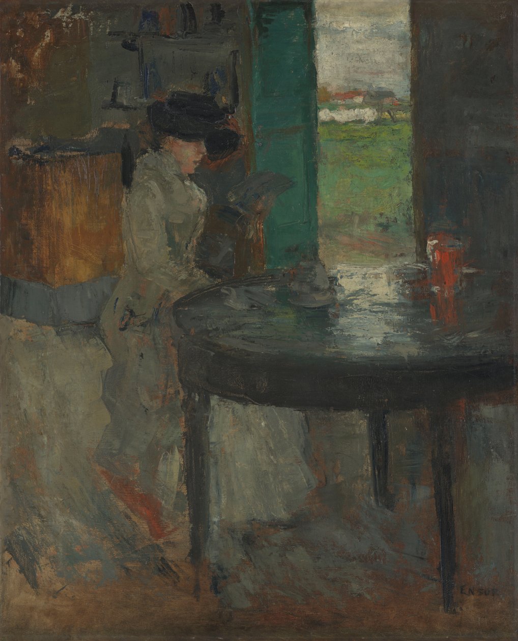 Het wachten door James Ensor