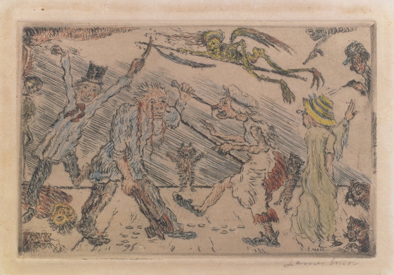 Woede door James Ensor