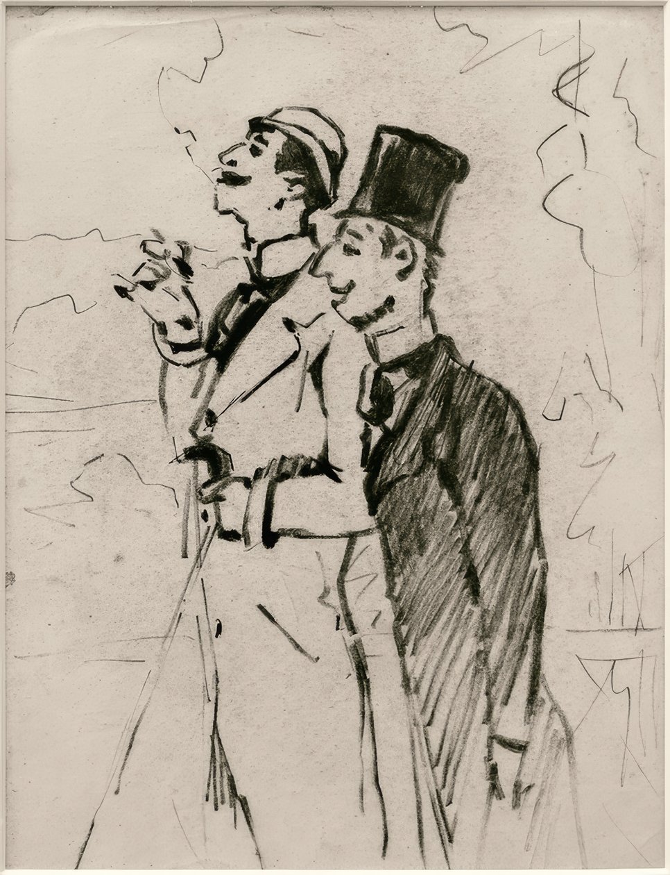 Twee heren door James Sidney Ensor