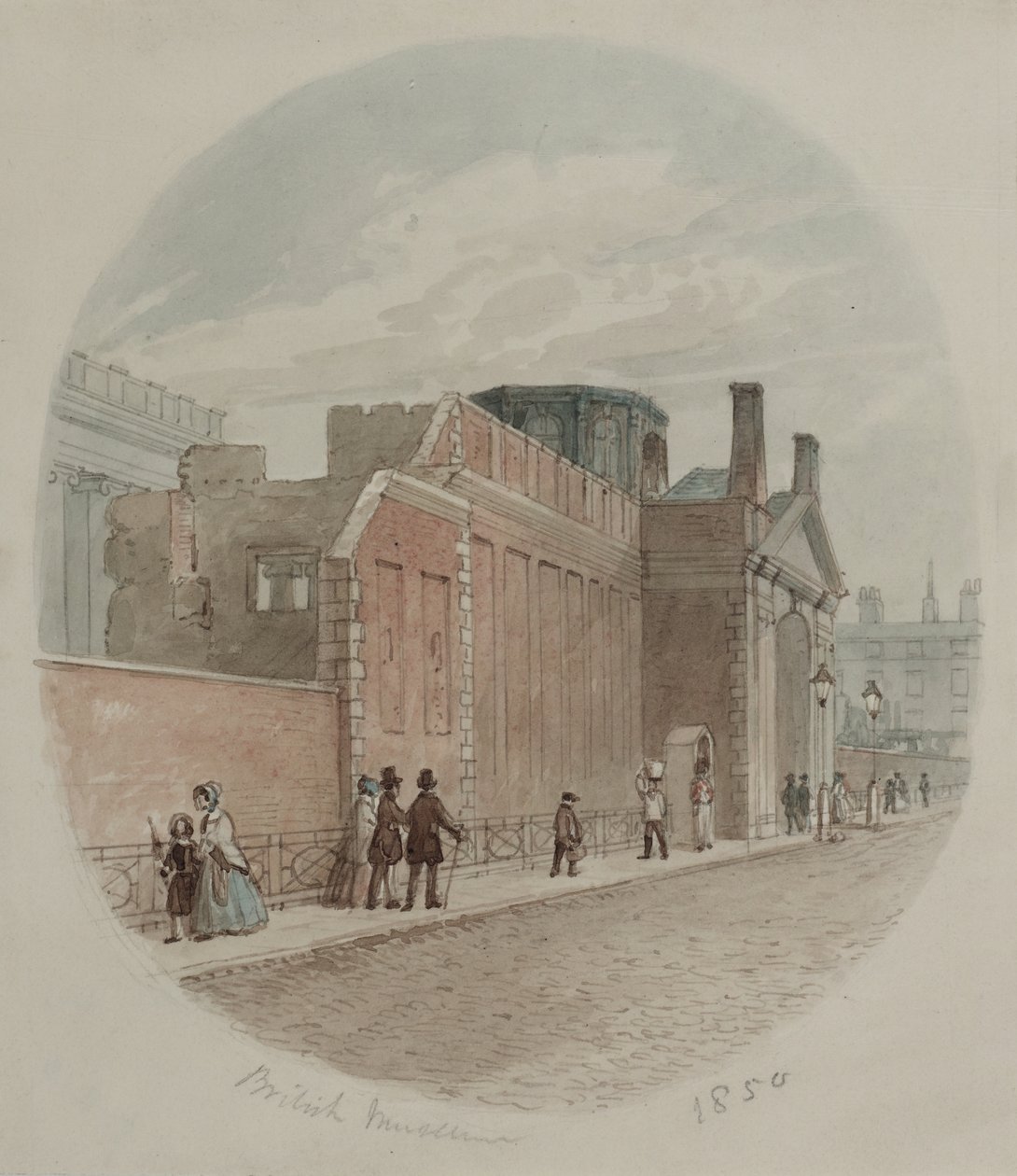 British Museum, 1850 door James Findlay