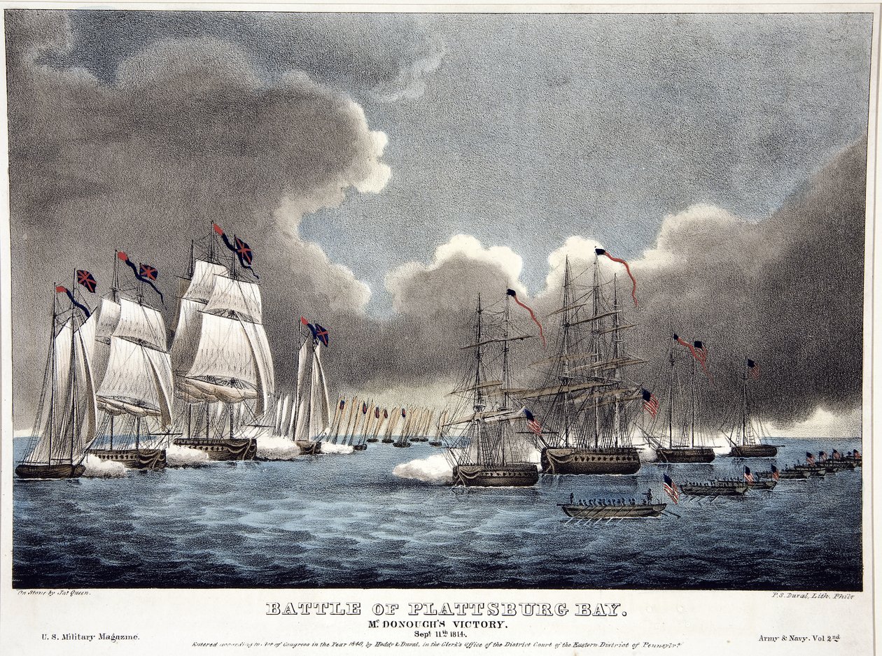 Slag bij de Plattsburg Bay: McDonough