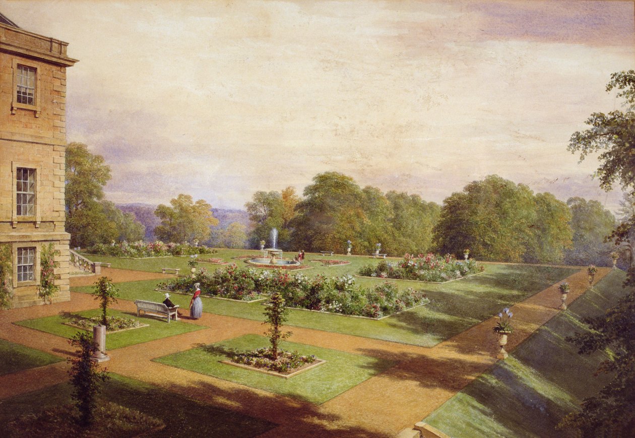 Haddo House, 1840s door James Giles