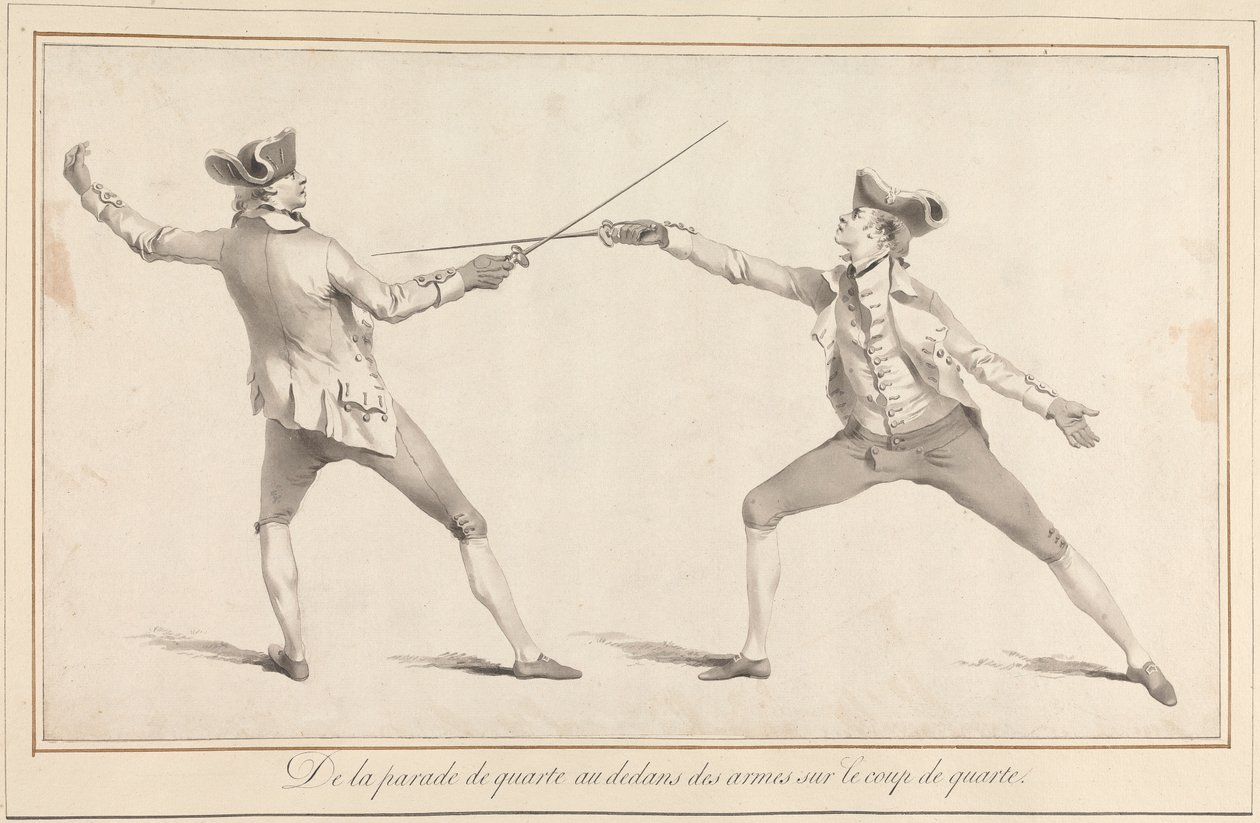 De la Parade de Quarte au Dedans des Armes sur le Coup de Quarte door James Gwin
