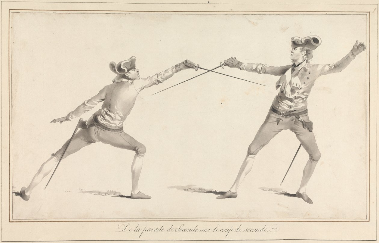 De la Parade de Seconde sur le Coup de Seconde door James Gwin