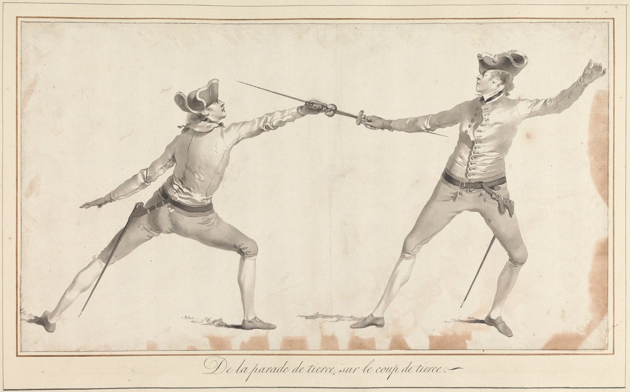 De la Parade de Tierce, sur le Coup de Tierce door James Gwin