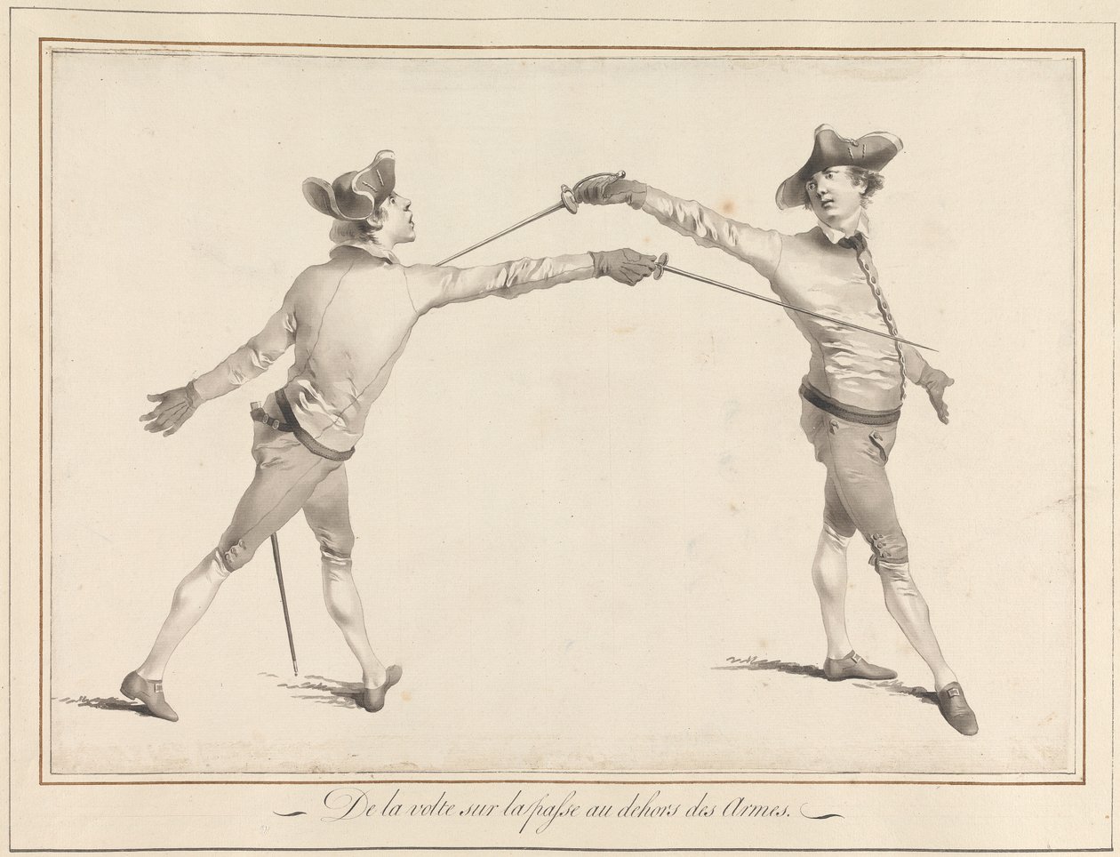 De la Volte sur la Passe au Dehors des Armes door James Gwin