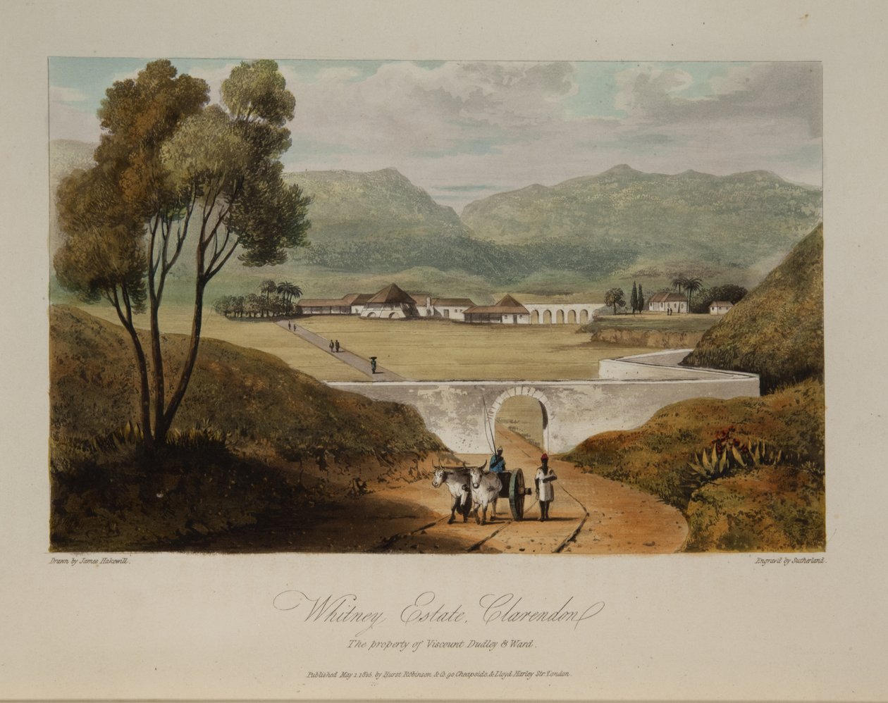 Whitney Estate, Clarendon door James Hakewill