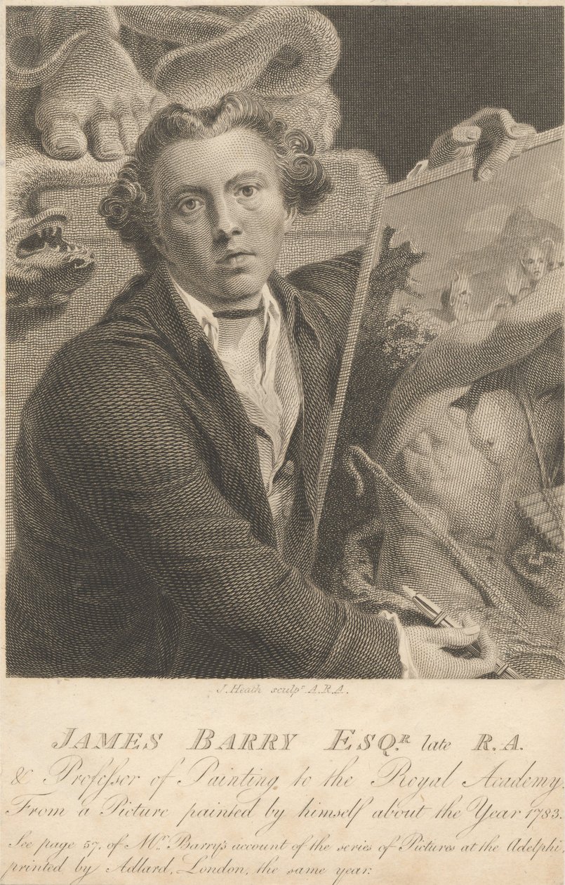 James Barry, advocaat door James Heath
