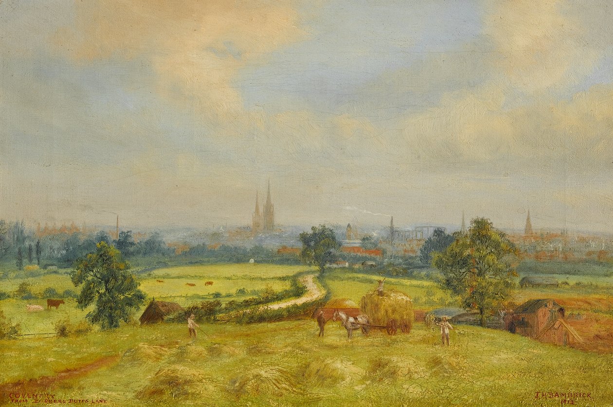 Coventry van Barkers Butts Lane door James Henry Bambrick