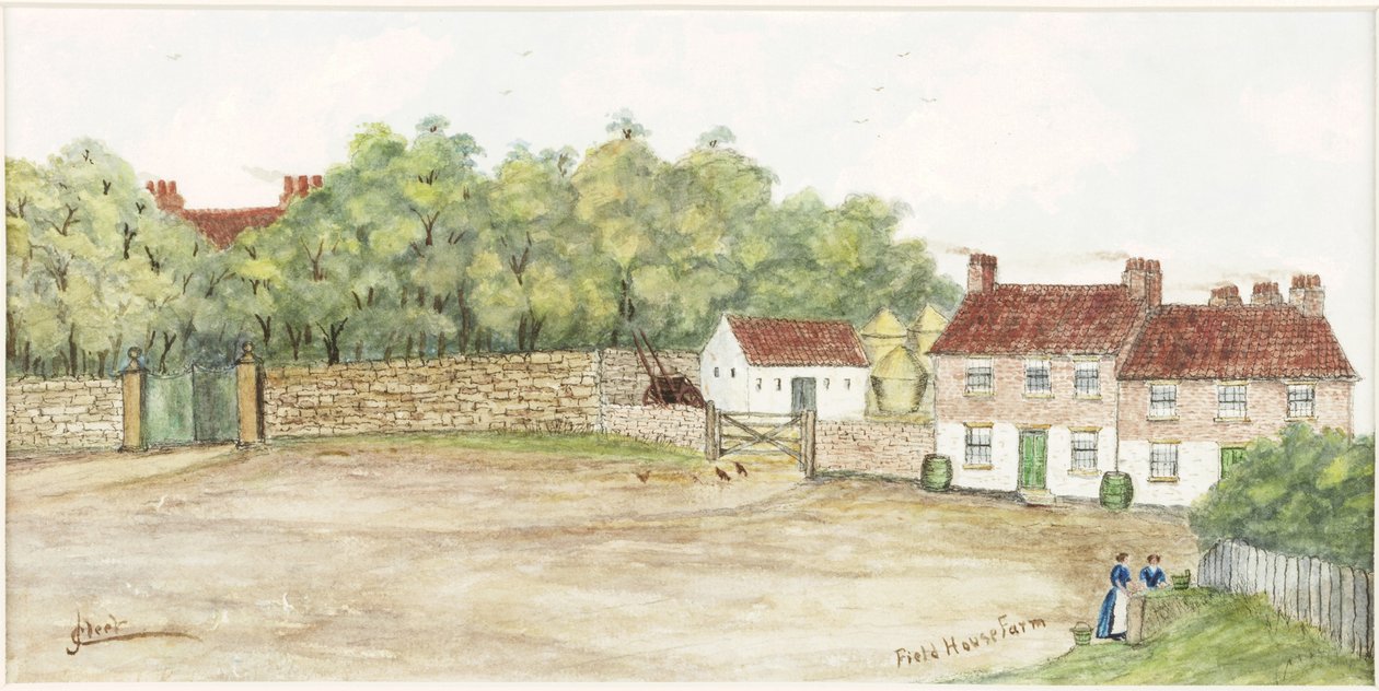 Field House Farm door James Henry Cleet