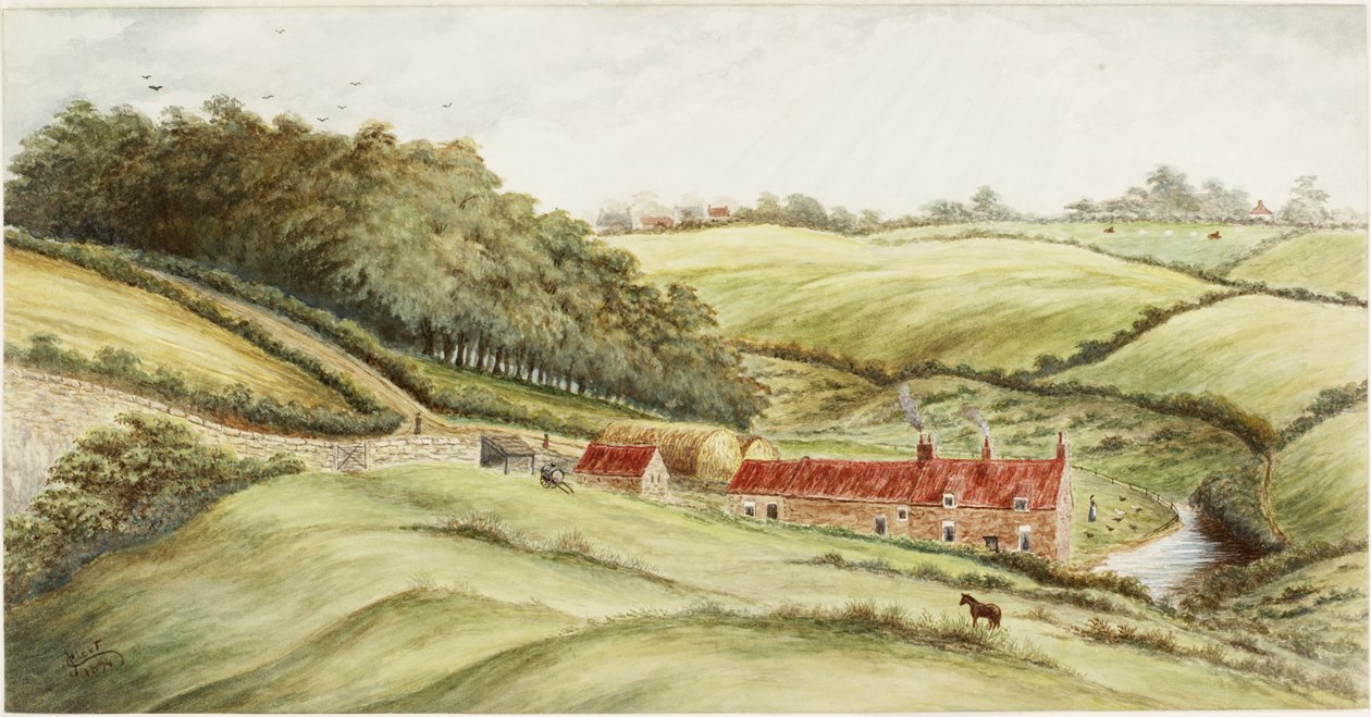 Hedworth Farm door James Henry Cleet