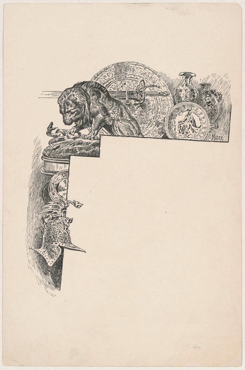 Bronzen door James Henry Moser