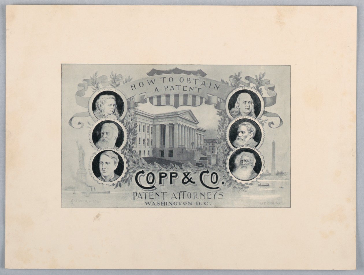 Halftoon Gravure: Hoe een Patent te Verkrijgen, Copp & Co. Patent Advocaten, Washington, D.C. door James Henry Moser