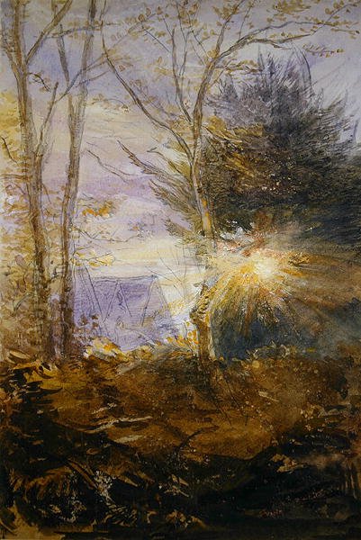 Zonsopgang, Abinger, Surrey door James Holland