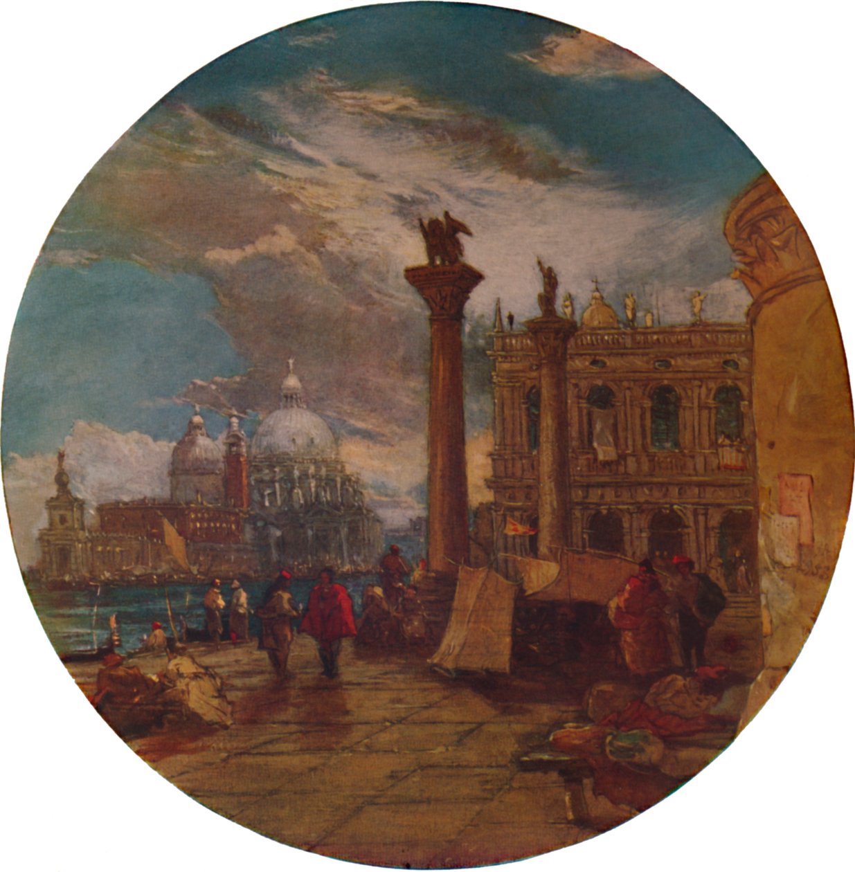 Het Piazza van San Marco Venetië door James Holland