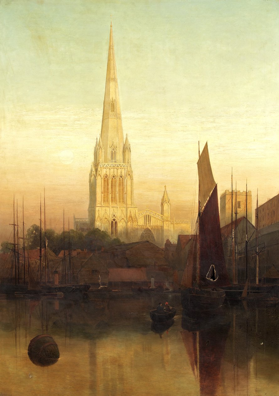 St Mary Redcliffe, Bristol, mogelijk 1886 door James Jackson Curnock