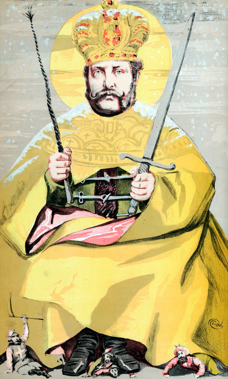 Alexander II 1818-1881, Tsaar van Rusland vanaf 1855, 1869 door James Jacques Joseph Tissot