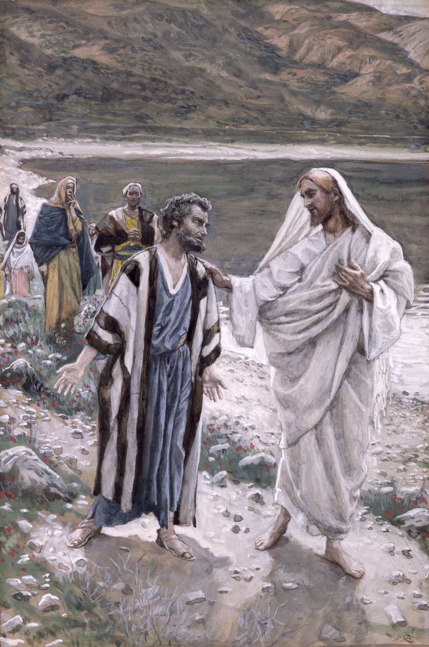 Weid mijn lammeren, illustratie voor Het leven van Christus, ca. 1884-96 door James Jacques Joseph Tissot
