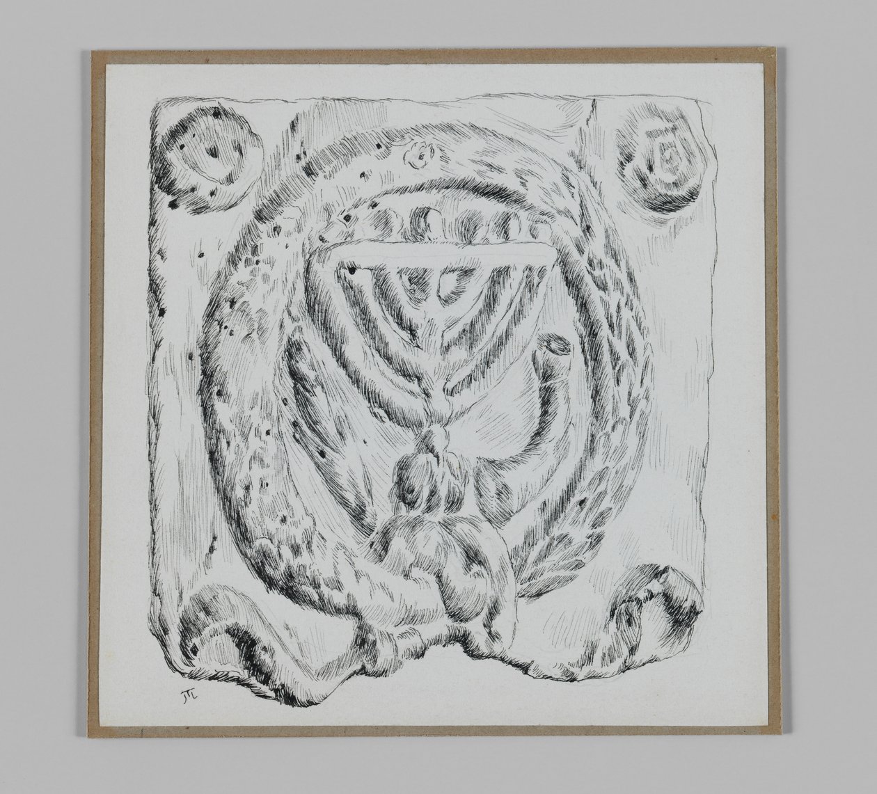 Judaïsch ornament, illustratie uit Het Leven van Onze Heer Jezus Christus door James Jacques Joseph Tissot