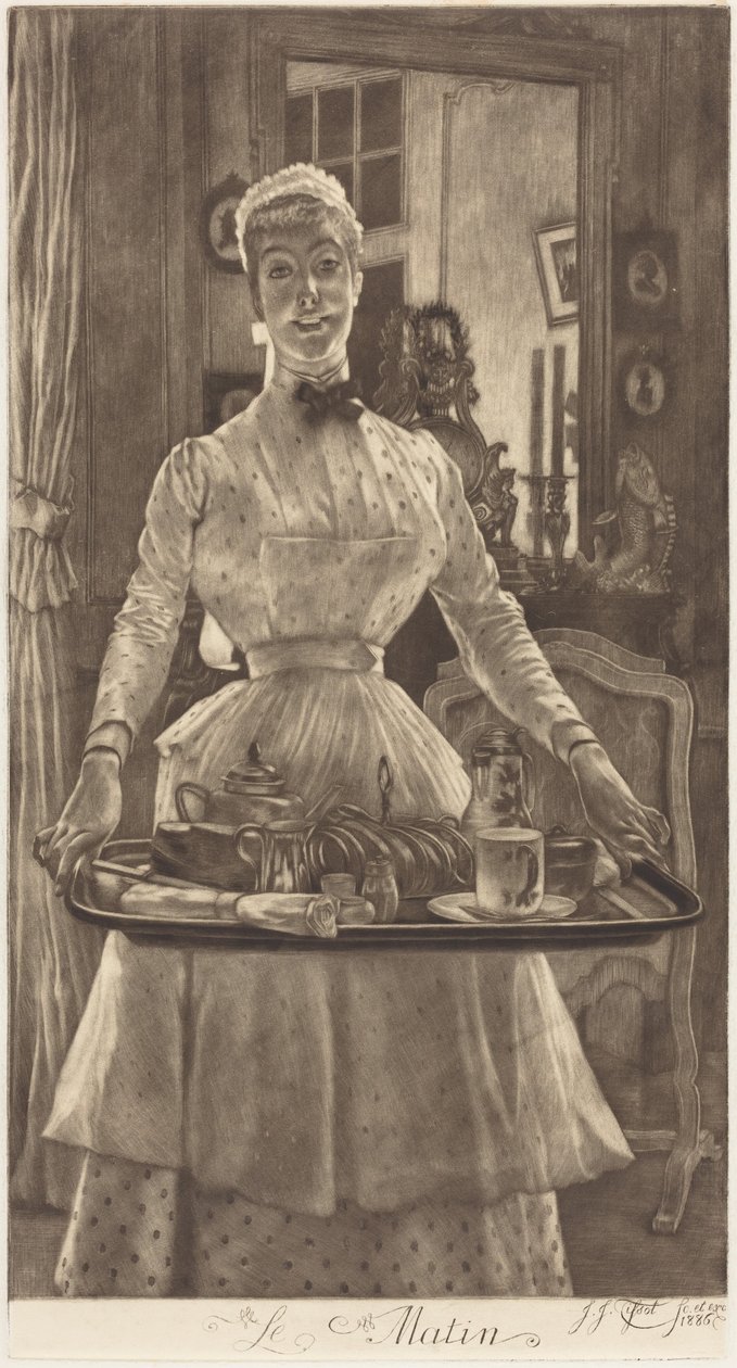 De ochtend door James Jacques Joseph Tissot