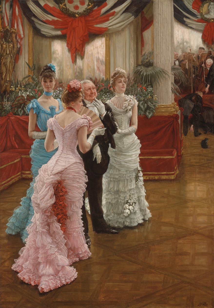 De juffrouwen van de provincie door James Jacques Joseph Tissot