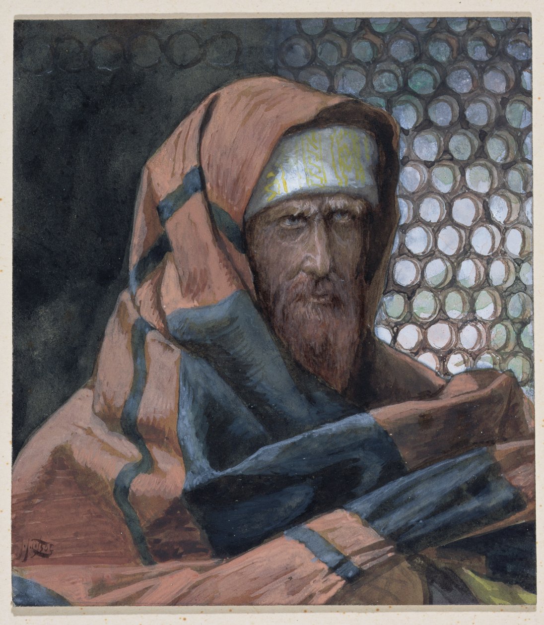 Nicodemus, illustratie voor Het Leven van Christus door James Jacques Joseph Tissot