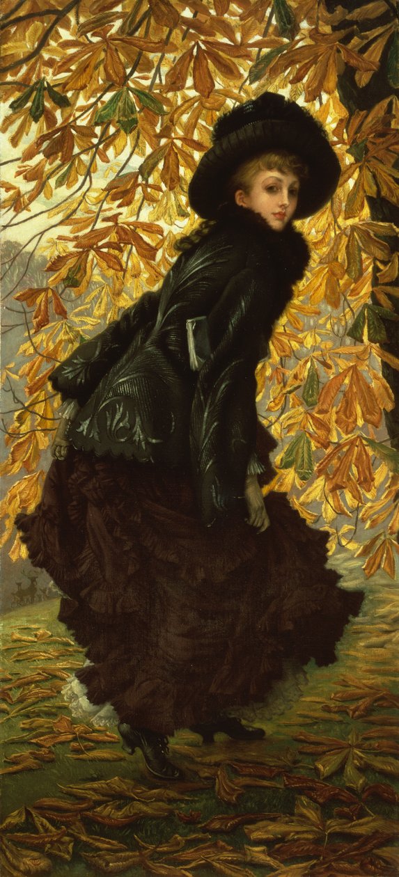 Oktober door James Jacques Joseph Tissot