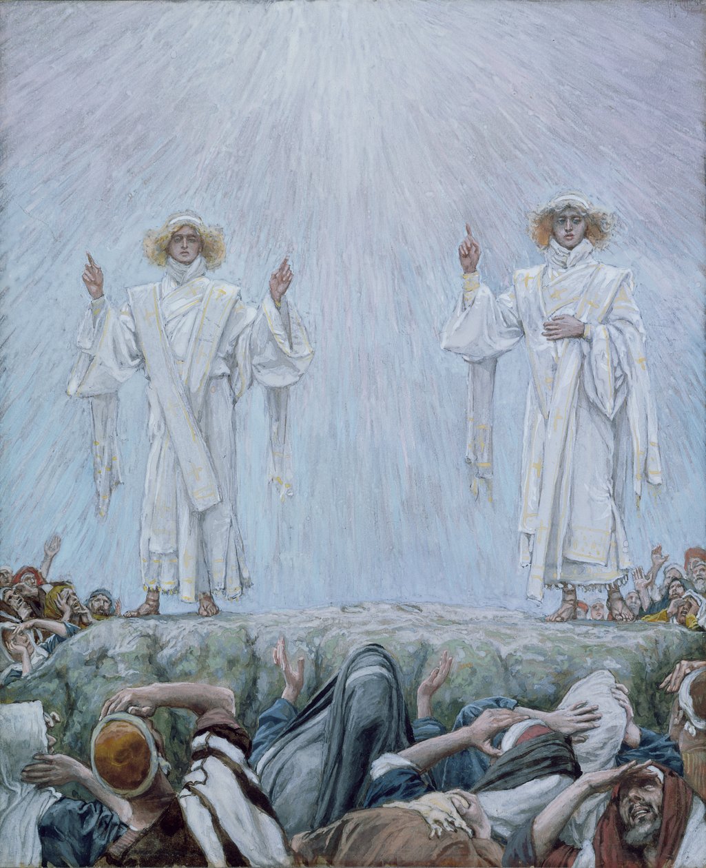 De hemelvaart, illustratie voor Het leven van Christus, ca. 1884-96 door James Jacques Joseph Tissot
