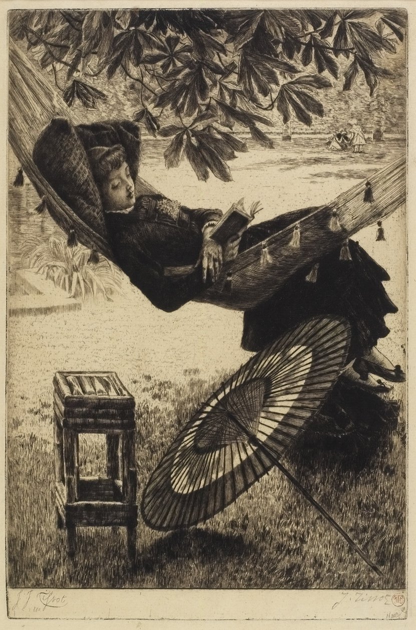 De Hangmat door James Jacques Joseph Tissot