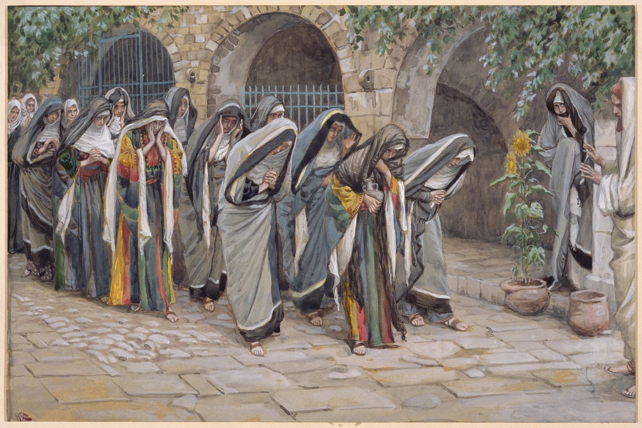 De heilige vrouwen, illustratie voor Het Leven van Christus door James Jacques Joseph Tissot