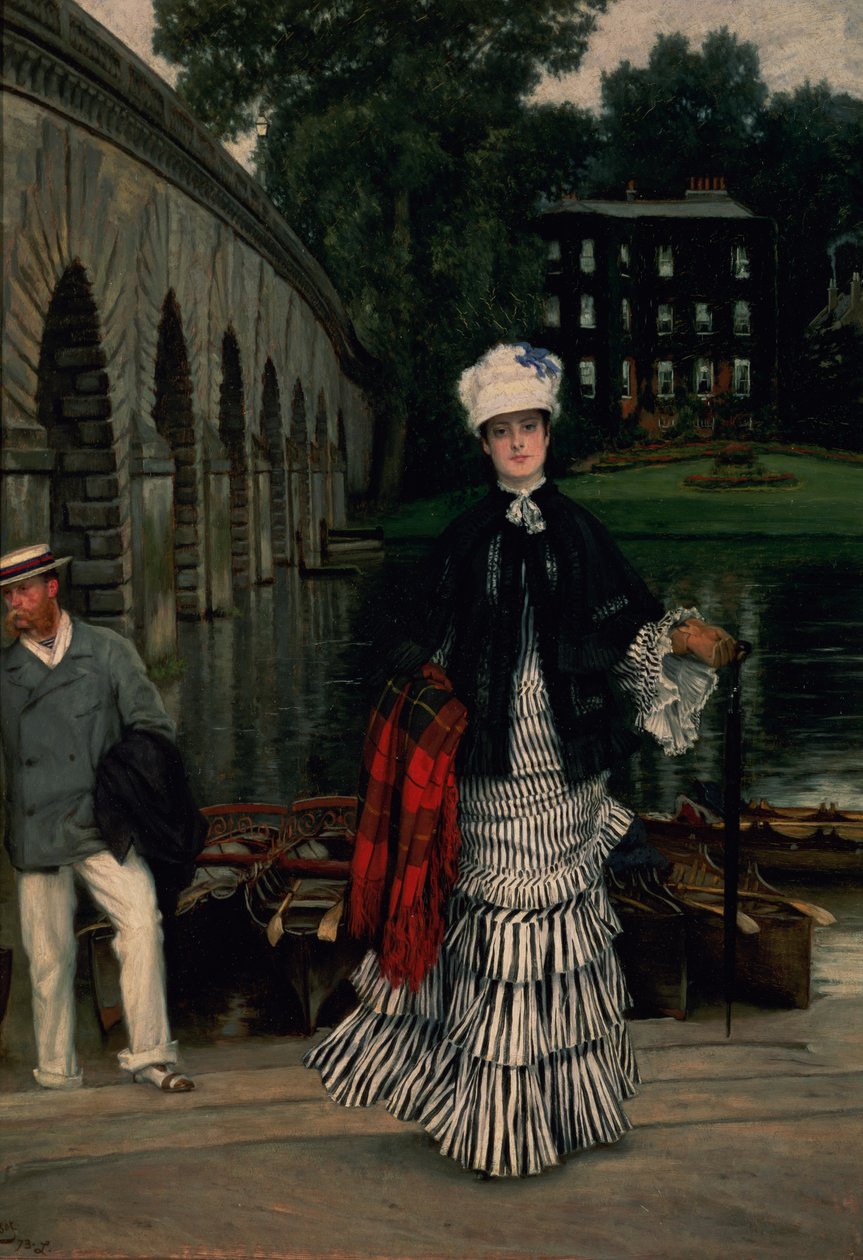 De Terugkeer van de Boottocht, 1873 door James Jacques Joseph Tissot