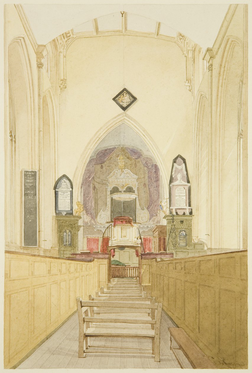Interieur van St John