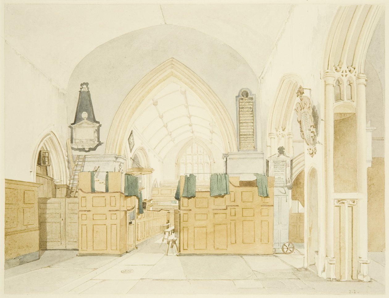 Interieur van St. Philip