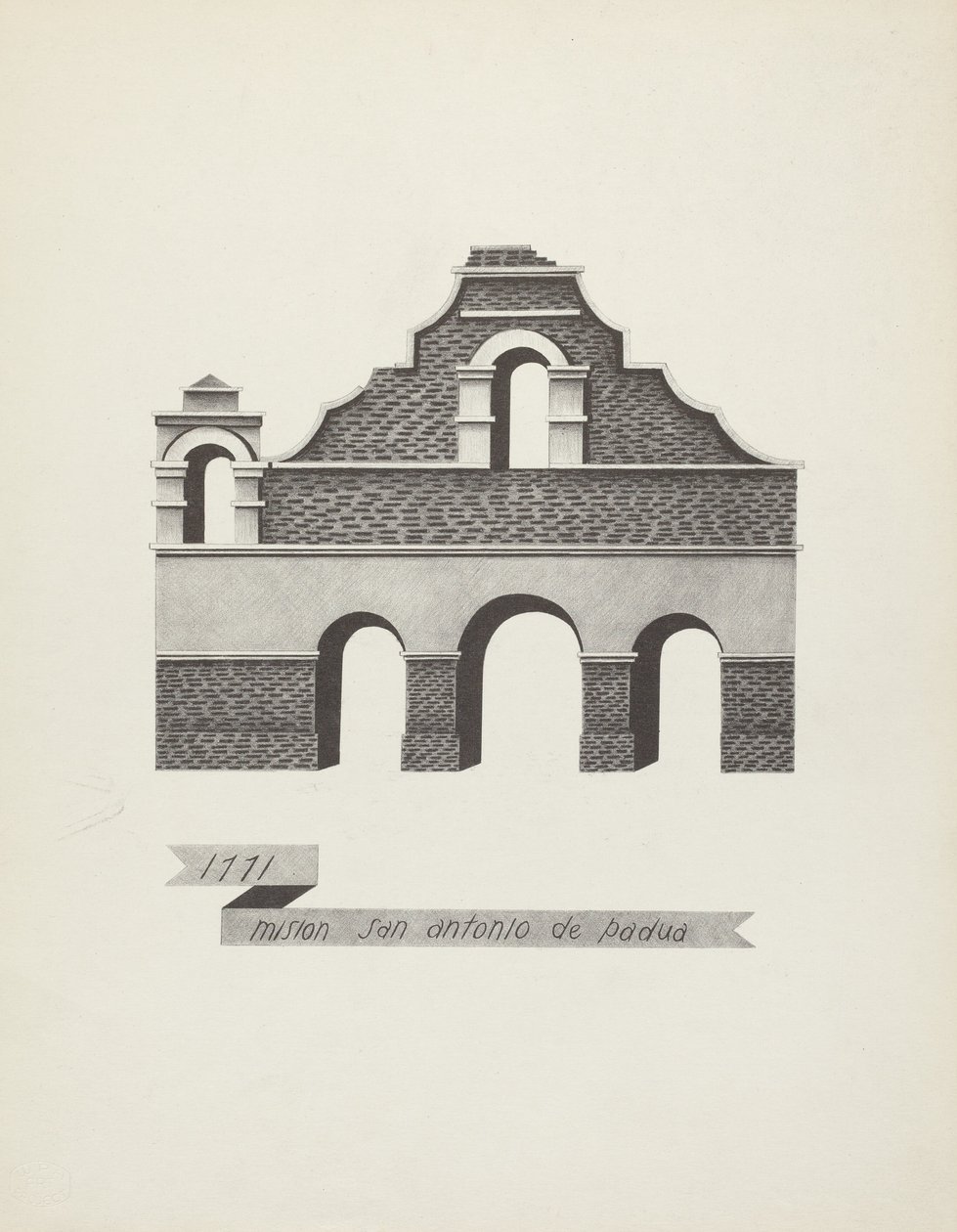 Missie San Antonio de Padua door James Jones