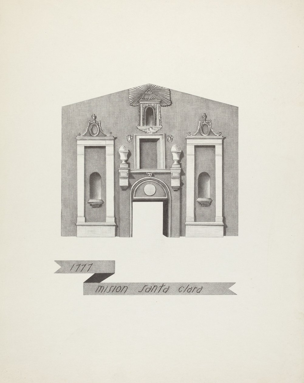 Missie Santa Clara door James Jones