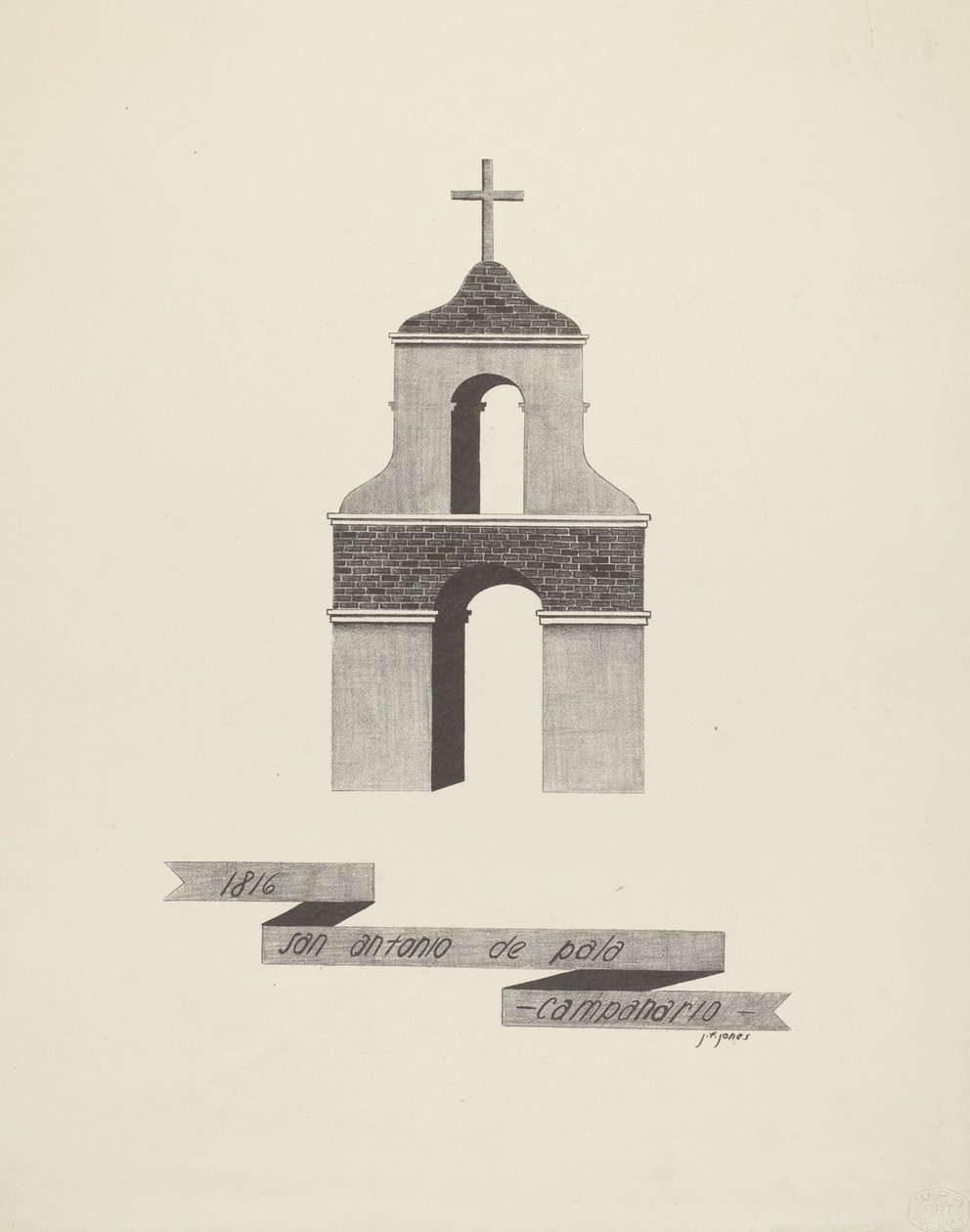 San Antonio de Pala - Campanario door James Jones
