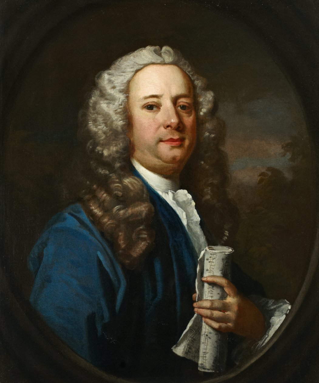 Francesco Geminiani, ca. 1725 door James Latham