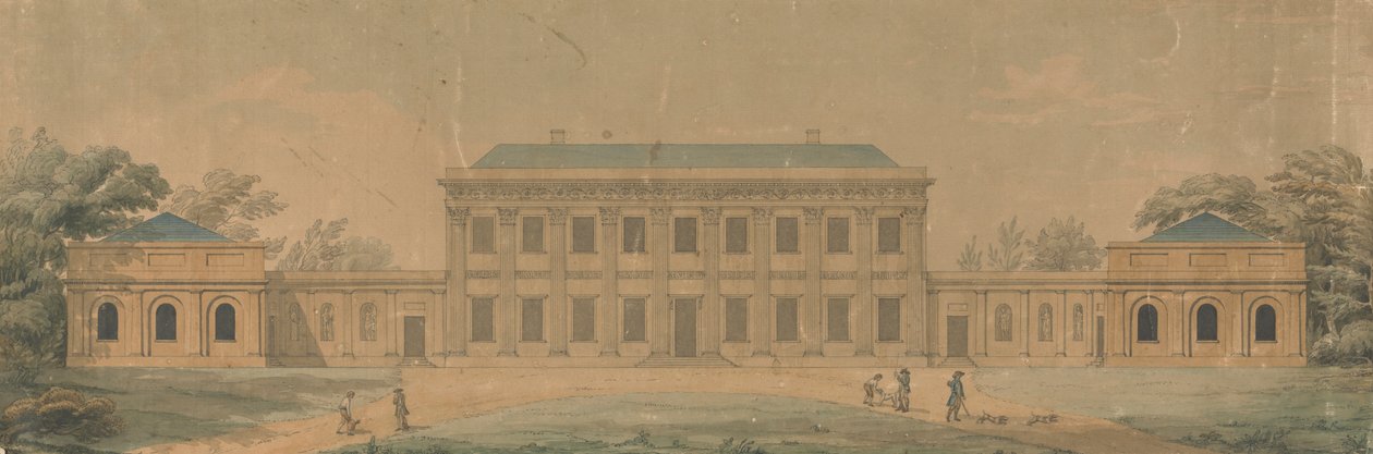 Ontwerp voor een landhuis door James Lewis